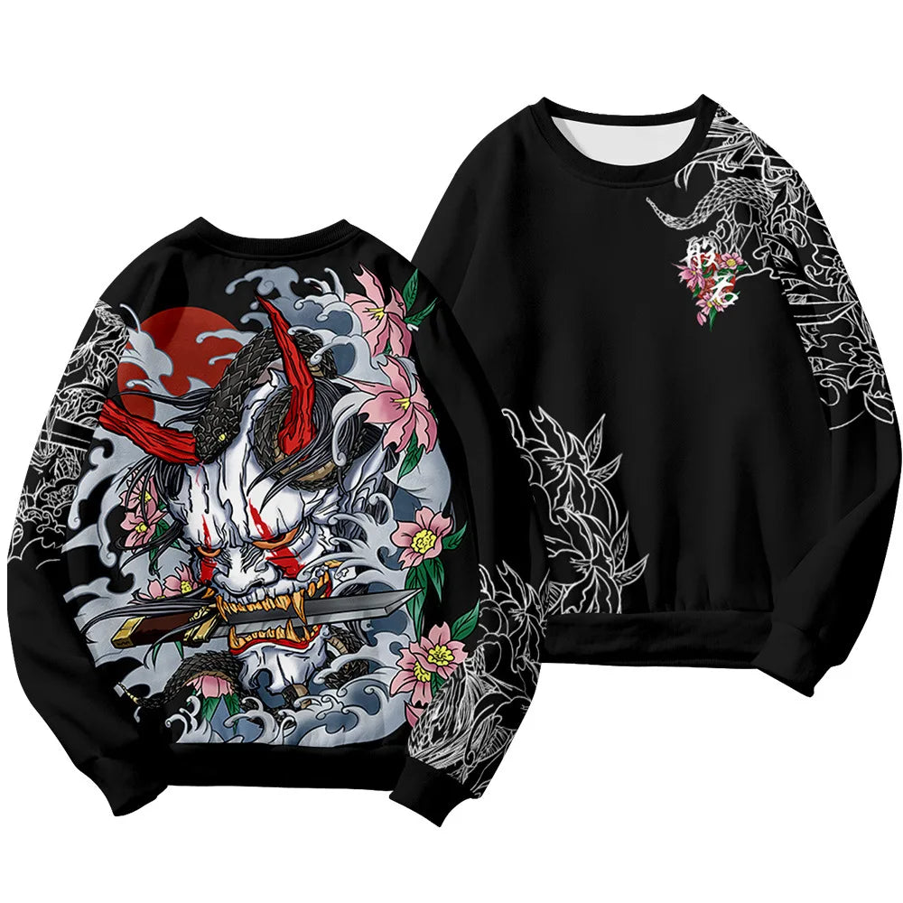Demon Print Sweatshirt