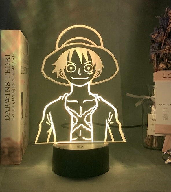 Lampe 3D One Piece : Dracule Mihawk