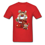 T-Shirt Luffy - Edition de Noel