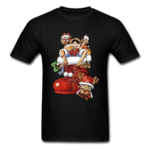 T-Shirt Luffy - Edition de Noel
