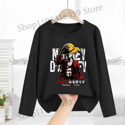 T-shirt One Piece manches longues enfant anime