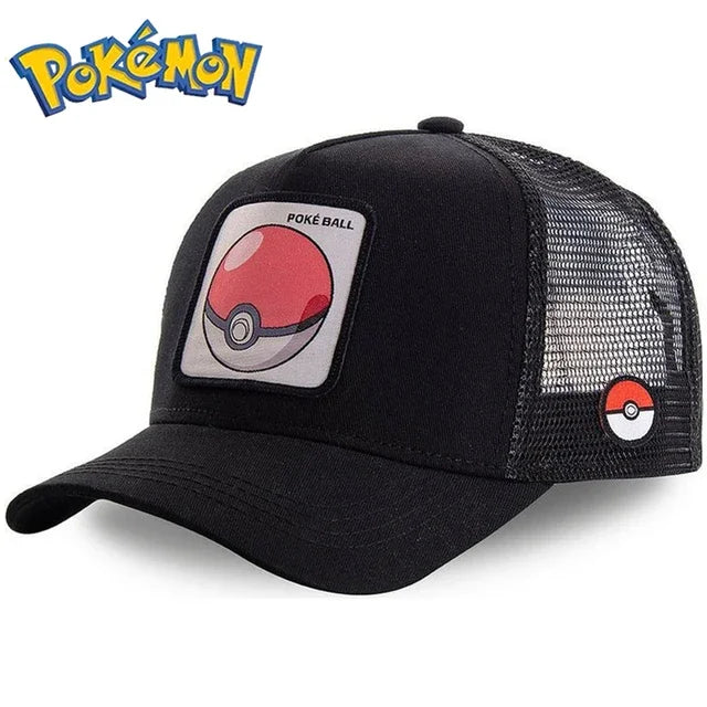 Casquette Pikachu Pokémon réglable flanelle unisexe