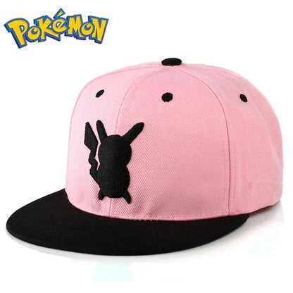 Casquette Pikachu Pokémon réglable flanelle unisexe
