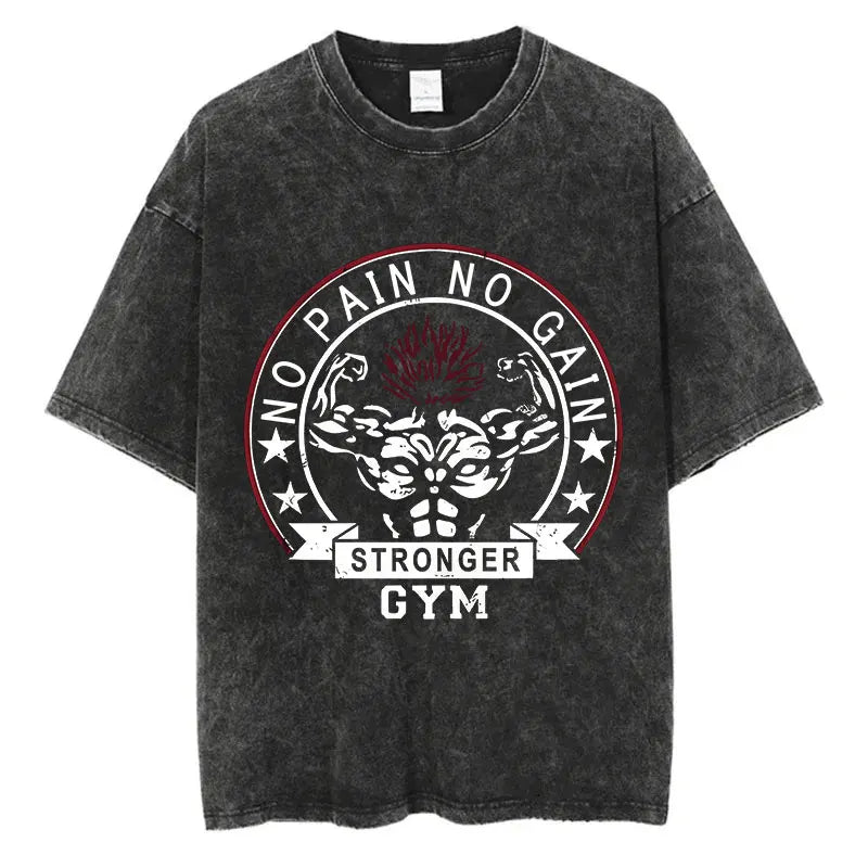 T-shirt Baki Hanma coton vintage