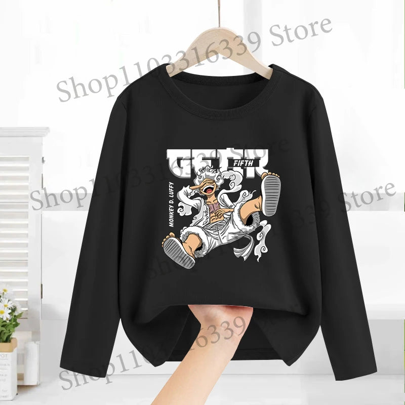 T-shirt One Piece manches longues enfant anime