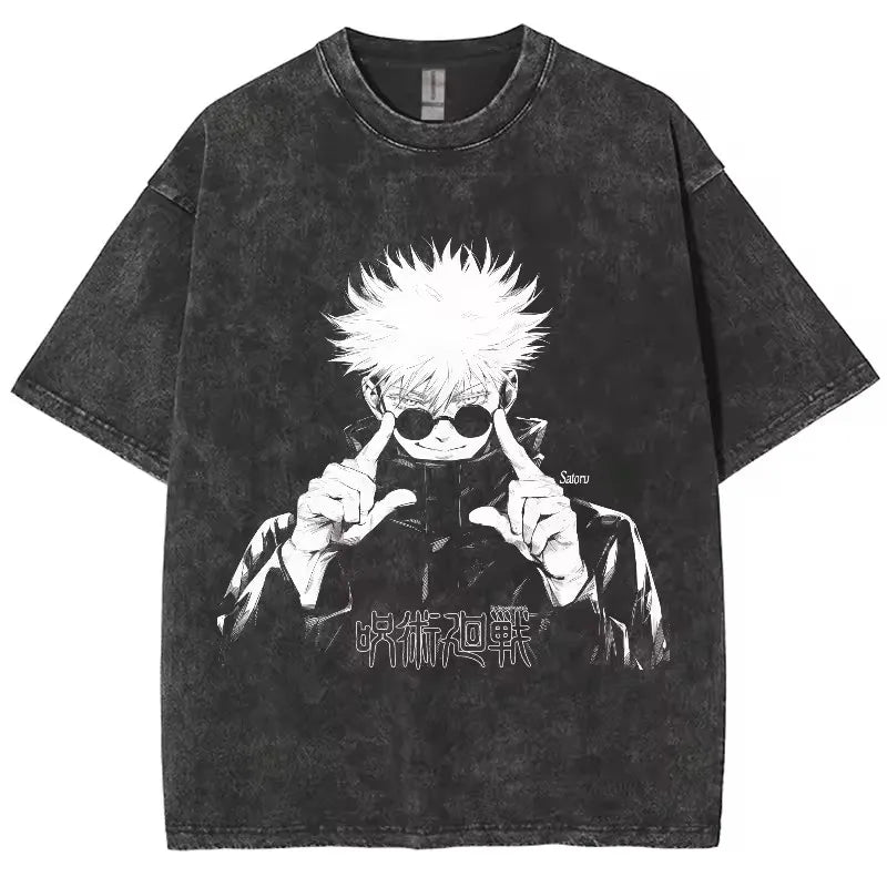 T-shirt Gojo Jujutsu Kaisen coton