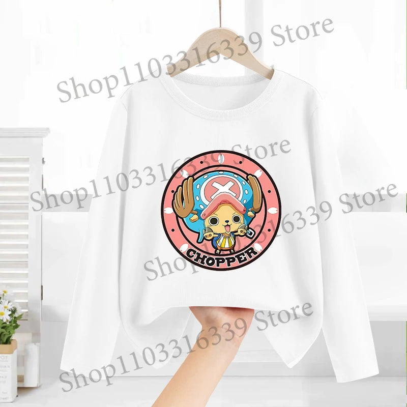 T-shirt One Piece manches longues enfant anime