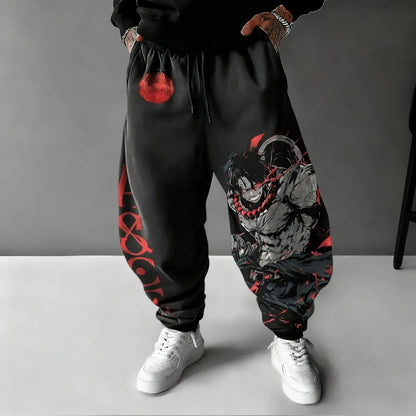 One Piece Ace Anime Sweatpants