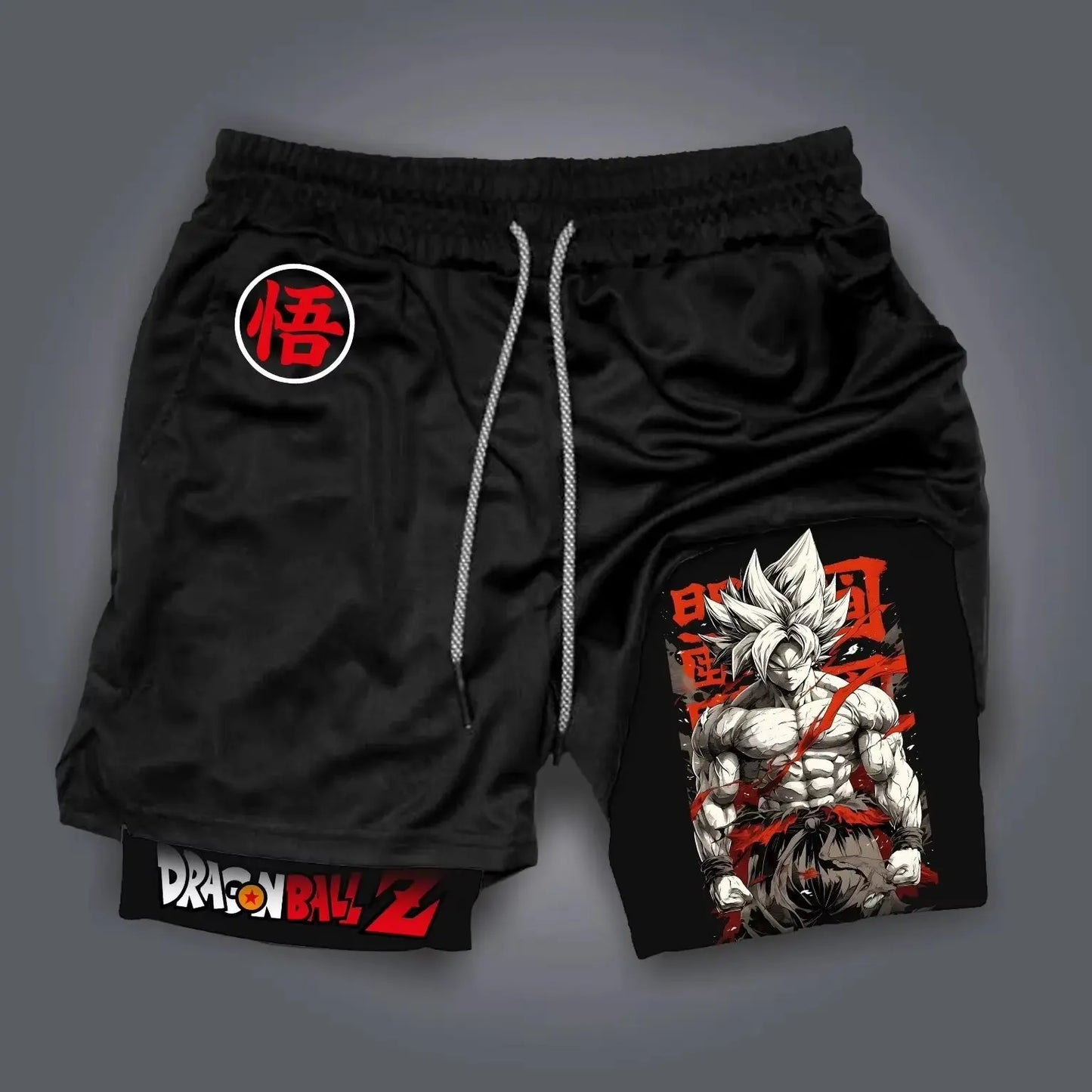 Dragon Ball Men Running Shorts
