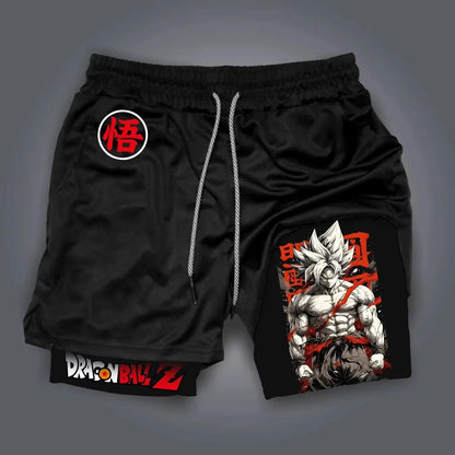 Dragon Ball Men Running Shorts