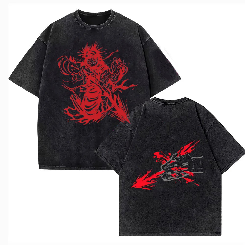 Jujutsu Kaisen Choso Vintage Washed Anime T-Shirt