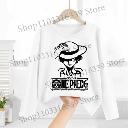 T-shirt One Piece manches longues enfant anime