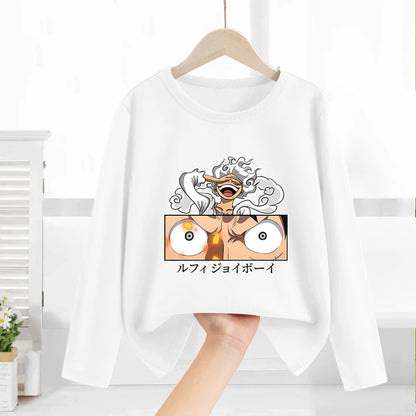 T-shirt One Piece manches longues enfant anime