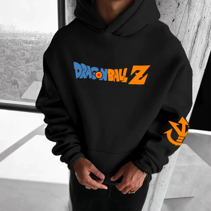Sweat Goku Vegeta Saiyan capuche