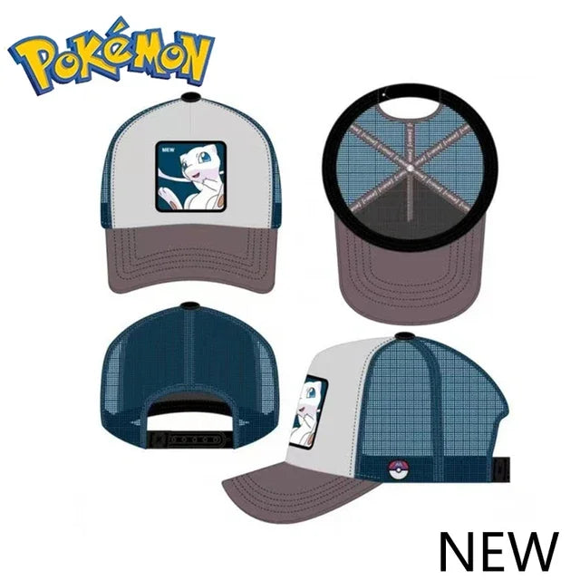 Casquette Pikachu Pokémon réglable flanelle unisexe