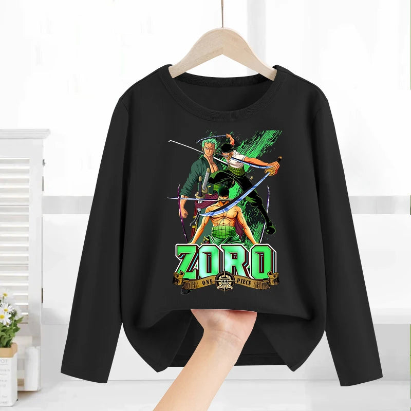 T-shirt One Piece manches longues enfant anime
