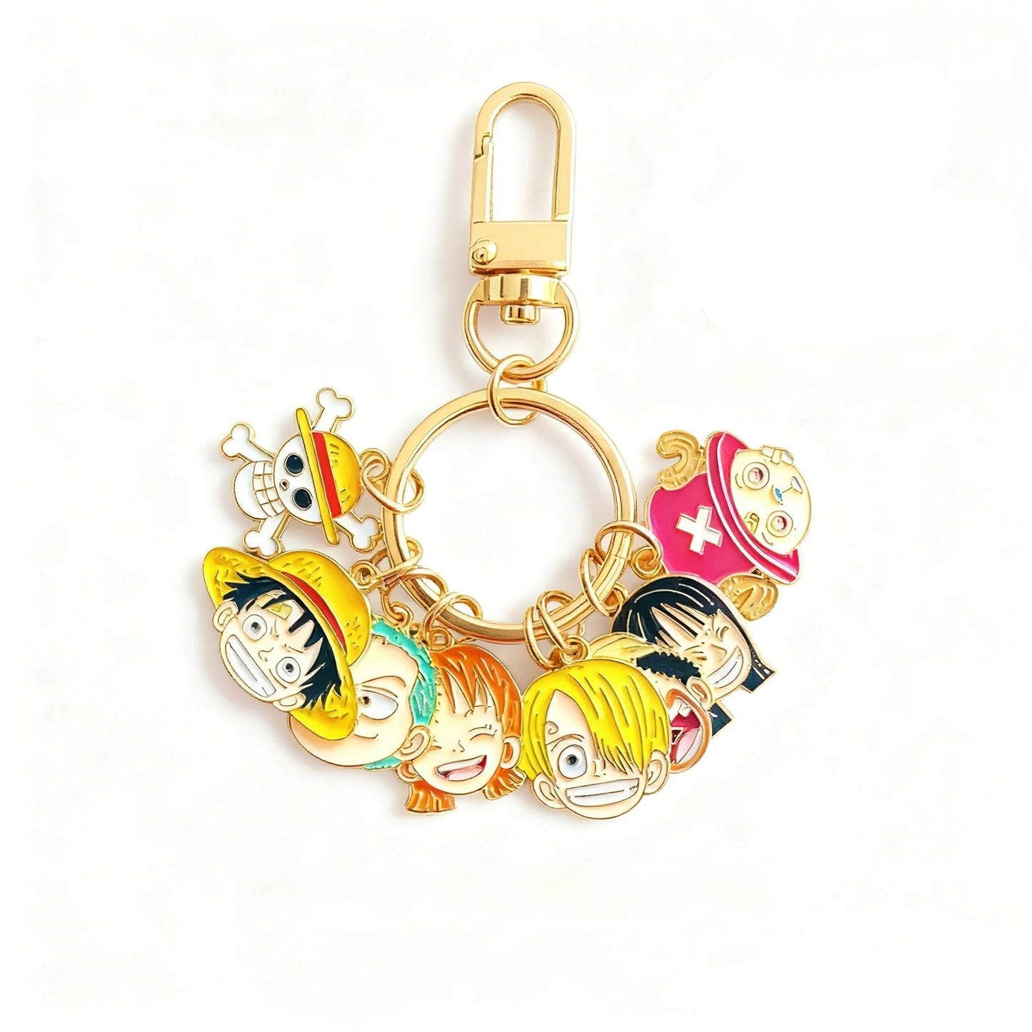 Porte-clés One Piece Luffy Nami