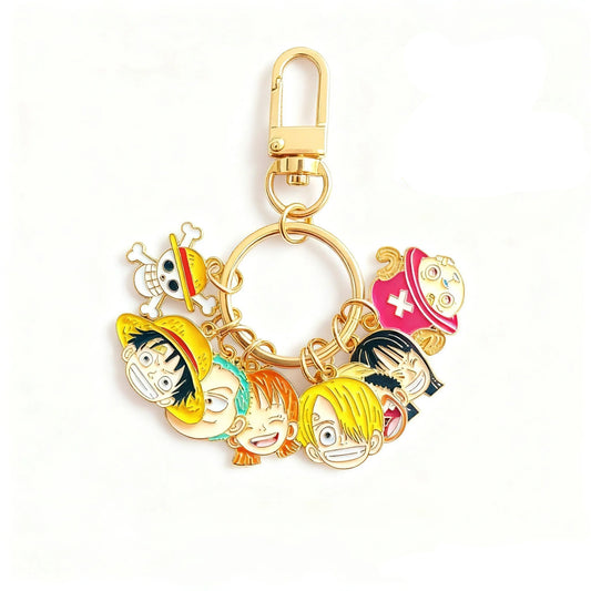 Porte-clés One Piece Luffy Nami