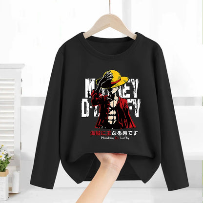 T-shirt One Piece manches longues enfant anime
