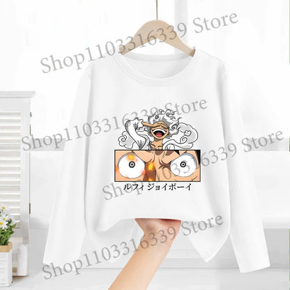 T-shirt One Piece manches longues enfant anime