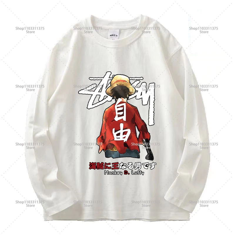 One Piece Long Sleeve T-Shirt