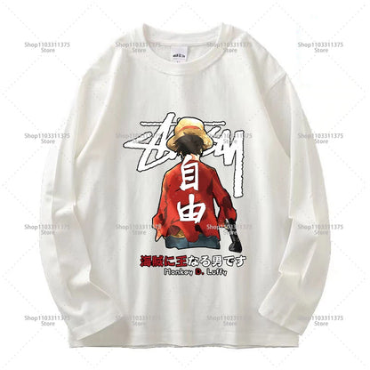 One Piece Long Sleeve T-Shirt