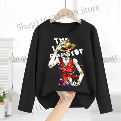 T-shirt One Piece manches longues enfant anime