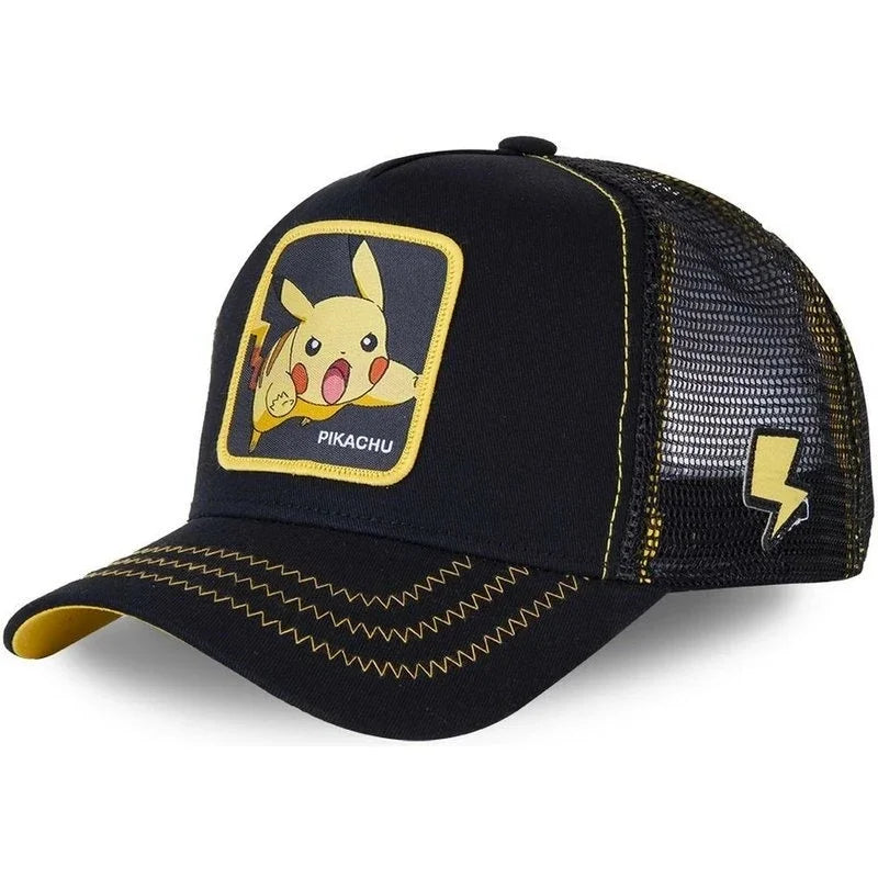 Casquette Pikachu Pokémon réglable flanelle unisexe