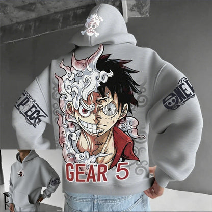 Sweat Luffy Gear 5 Nika coton