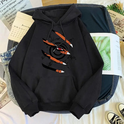 Sweat anime imprimé unisexe polyester