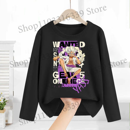 T-shirt One Piece manches longues enfant anime