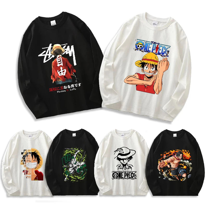 One Piece Long Sleeve T-Shirt