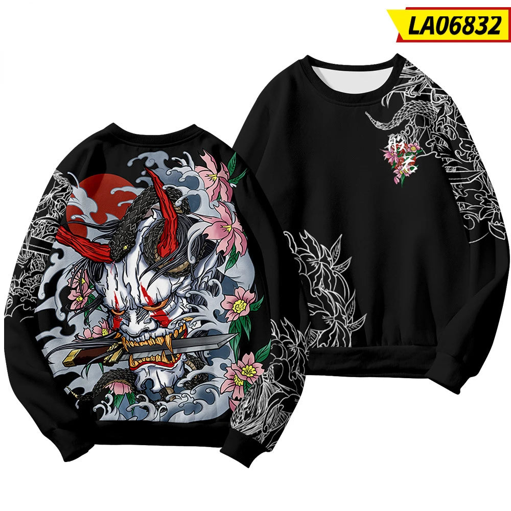 Demon Print Sweatshirt