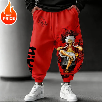 One Piece Luffy Anime Sweatpants