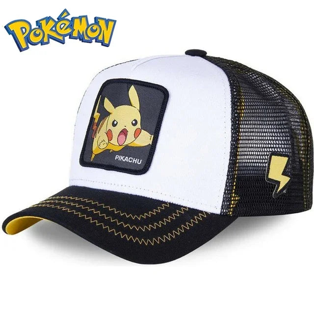 Casquette Pikachu Pokémon réglable flanelle unisexe