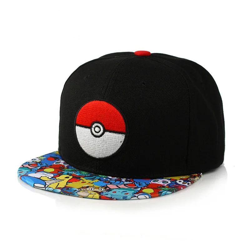 Casquette Pikachu Pokémon réglable flanelle unisexe