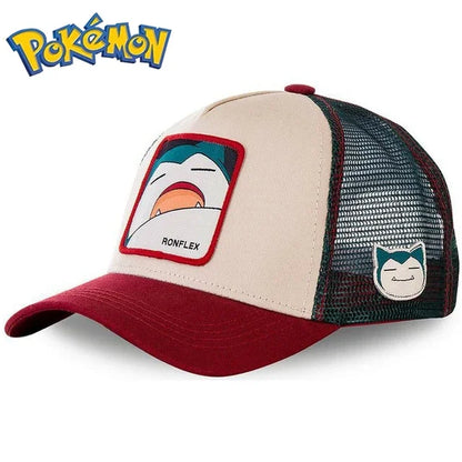 Casquette Pikachu Pokémon réglable flanelle unisexe