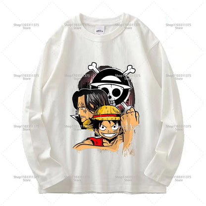 One Piece Long Sleeve T-Shirt
