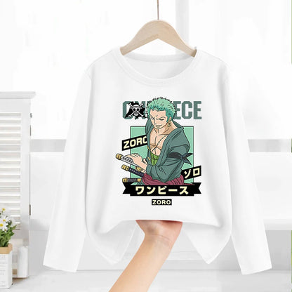 T-shirt One Piece manches longues enfant anime
