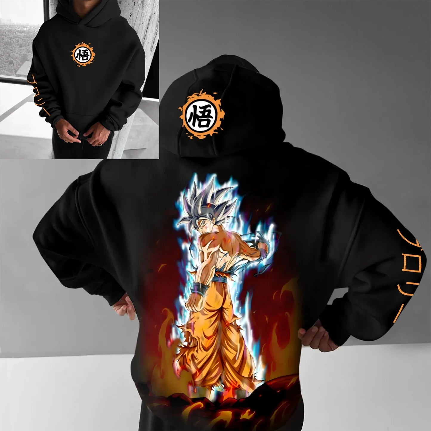 Sweat Dragon Ball Z oversize