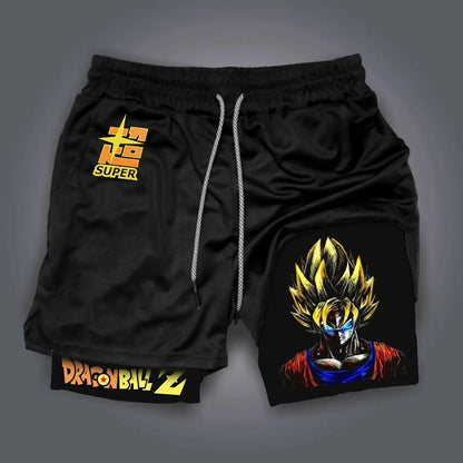 Dragon Ball Men Running Shorts