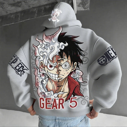 Sweat Luffy Gear 5 Nika coton