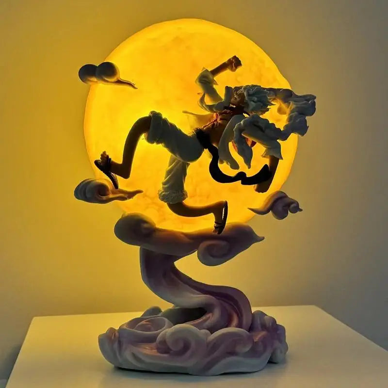 Figurine Luffy Gear 5 Nika lune