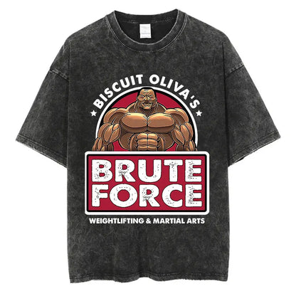 T-shirt Baki Hanma coton vintage