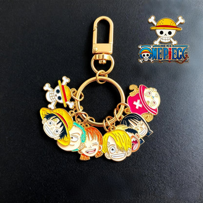 Porte-clés One Piece Luffy Nami