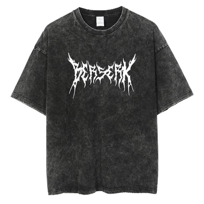 Berserk Anime Vintage Washed T-Shirt