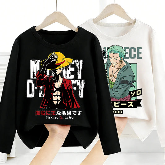 T-shirt One Piece manches longues enfant anime