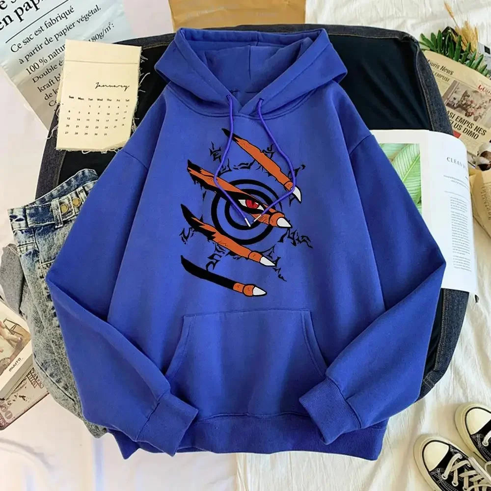 Sweat anime imprimé unisexe polyester