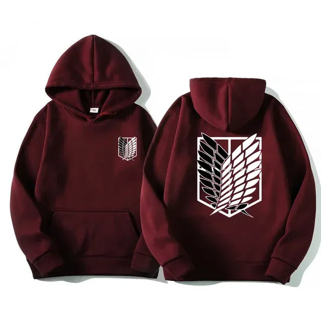 Sweat Attack on Titan capuche