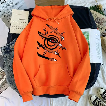 Sweat anime imprimé unisexe polyester